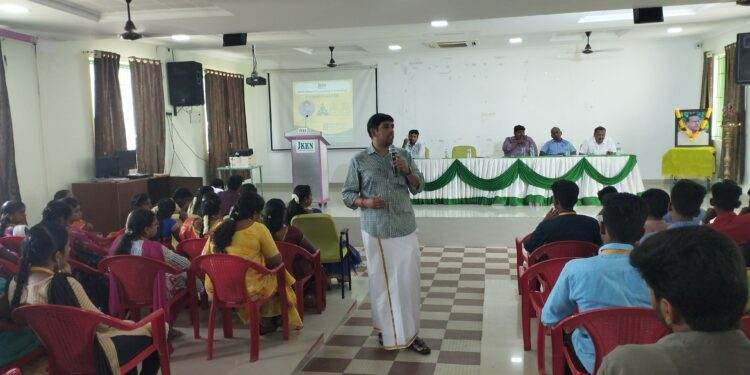 Inauguration of Electoral Literacy Club at JKKN College |Inspiring to Vote!