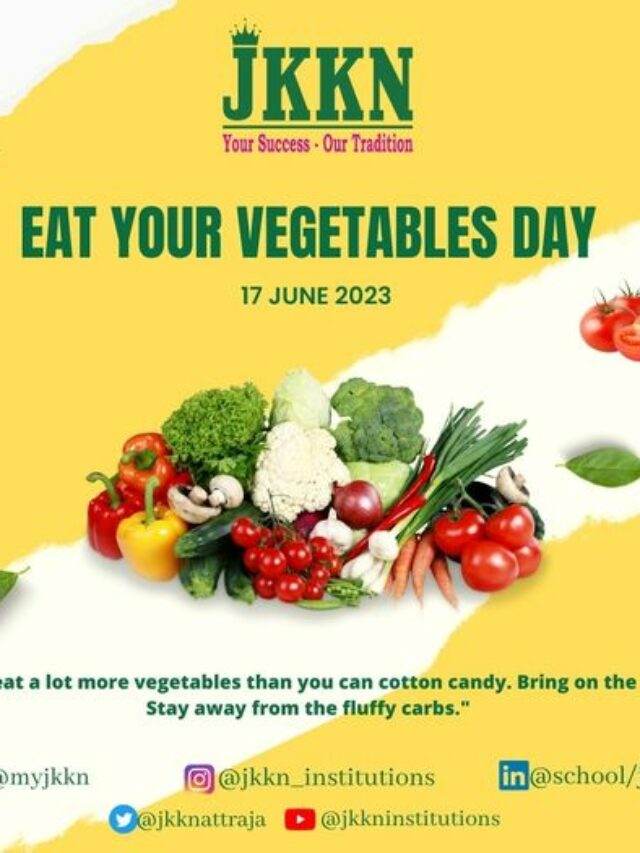 NATIONAL EAT YOUR VEGETABLES DAY