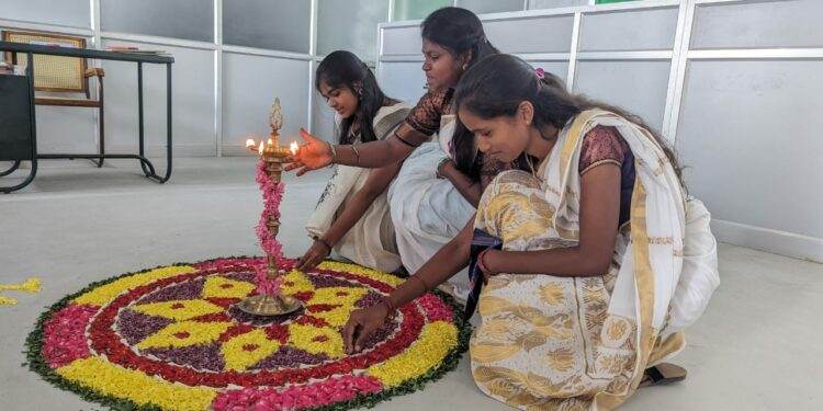 Onam Celebration At AHS Campus